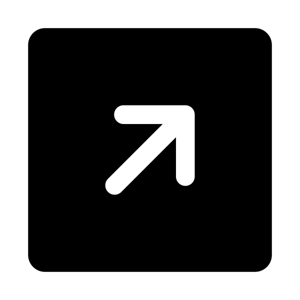 Arrow Up Right Square Vector