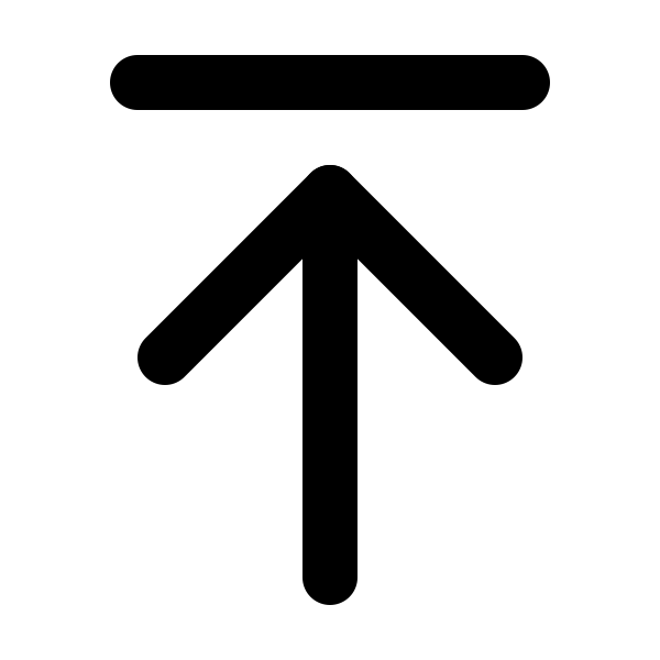 Arrow Up To Line