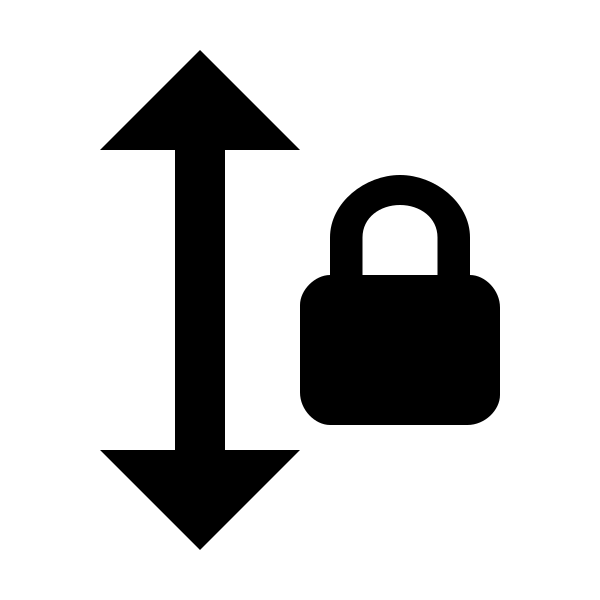 Arrow Vertical Lock