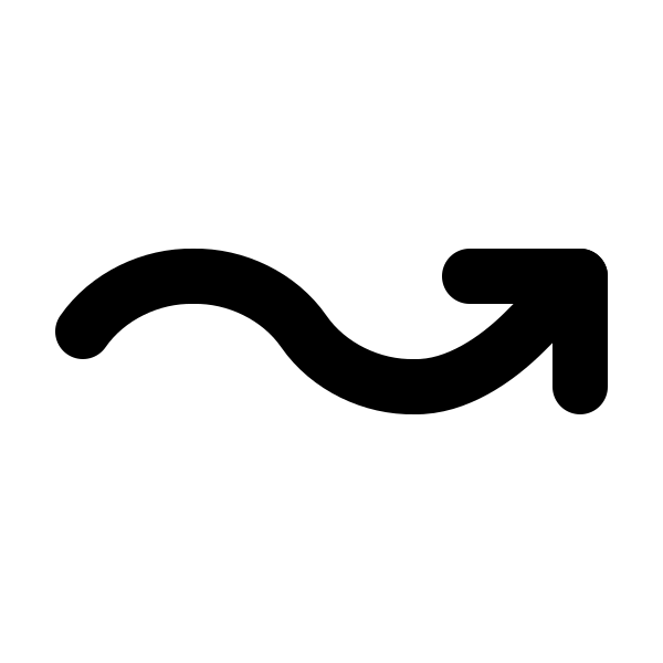 Arrow Wave Right Up