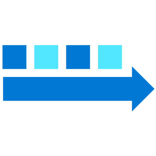 Arrow With Squares Vector