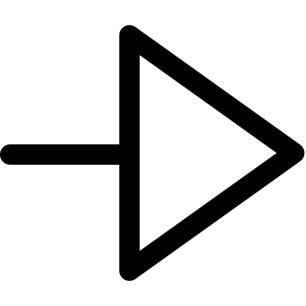 Arrowhead Triangle Vector