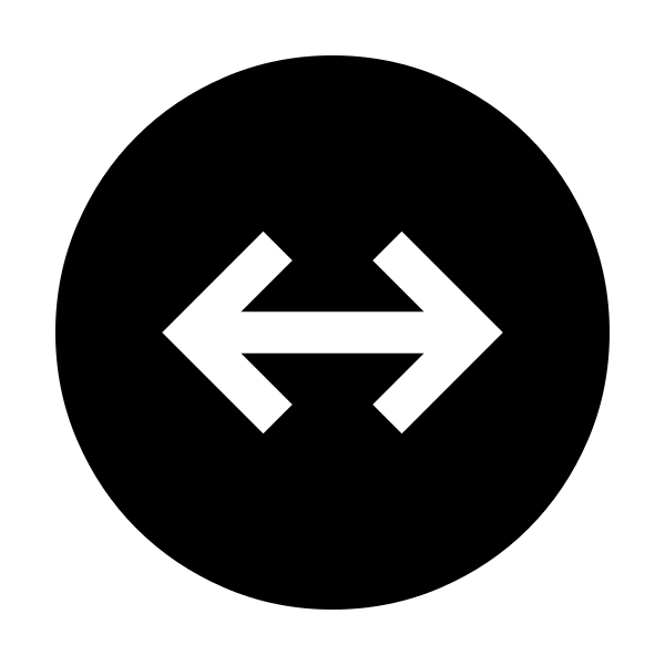 Arrows Left Right Circle Fill