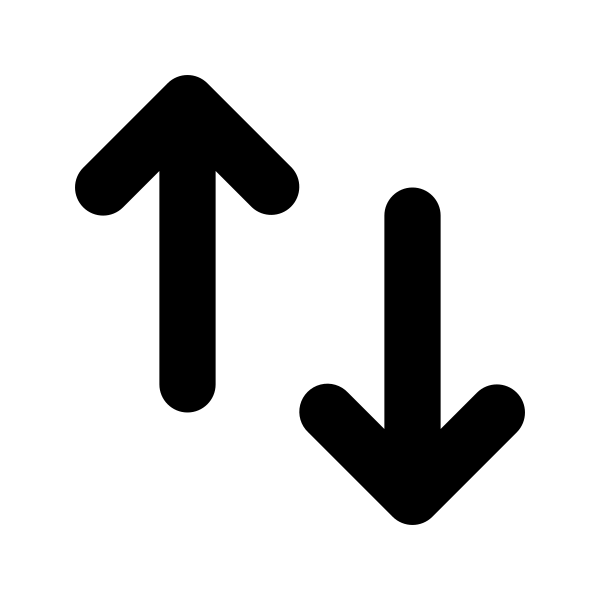 Arrows Up Down Vector
