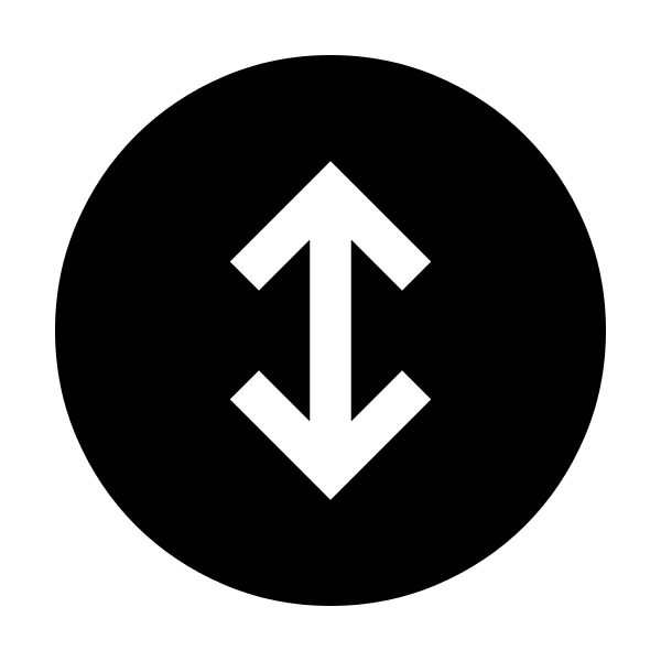 Arrows Up Down Circle Fill