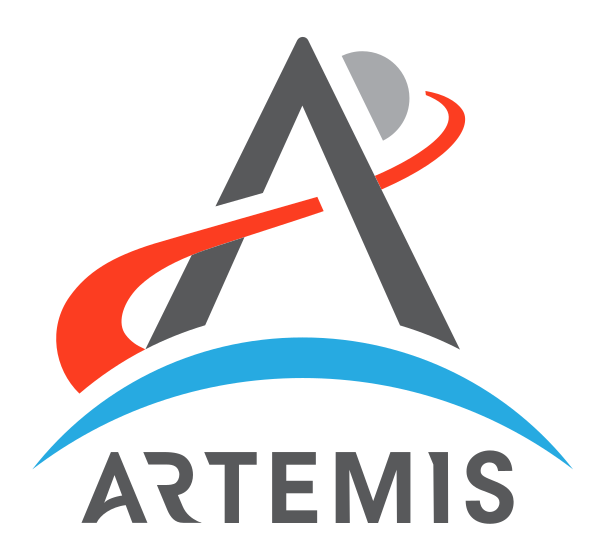 Artemis Program (solid Contrast With Wordmark)