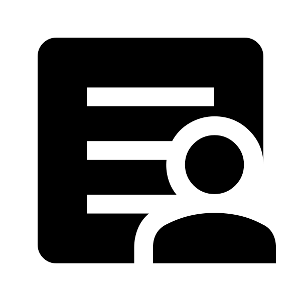 Article Person Fill