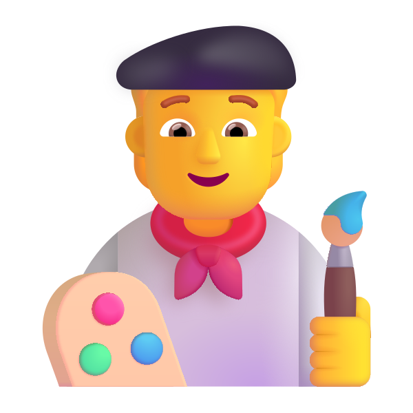Artist Color Default Vector