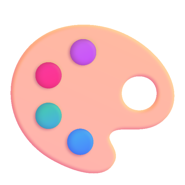 Artist Palette Color Vector