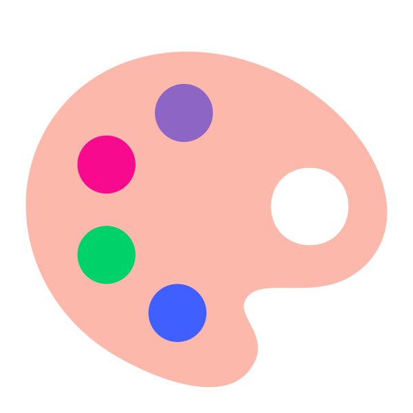 Artist Palette Flat