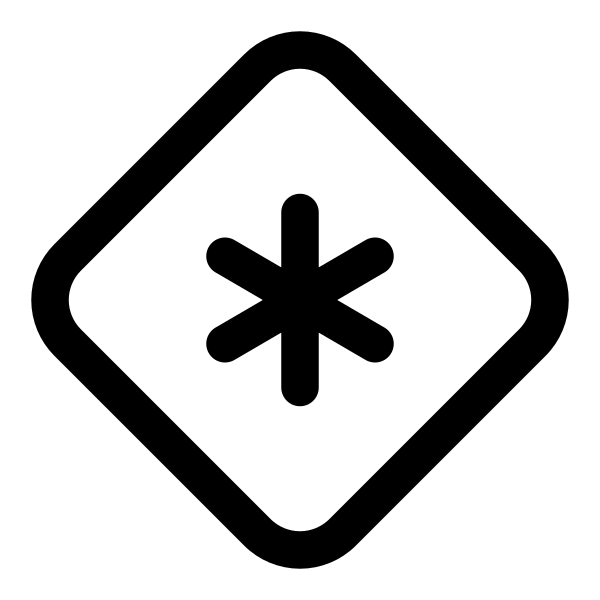 Asterisk Diamond
