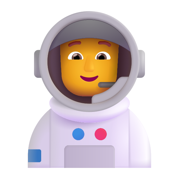 Astronaut Color Default Vector