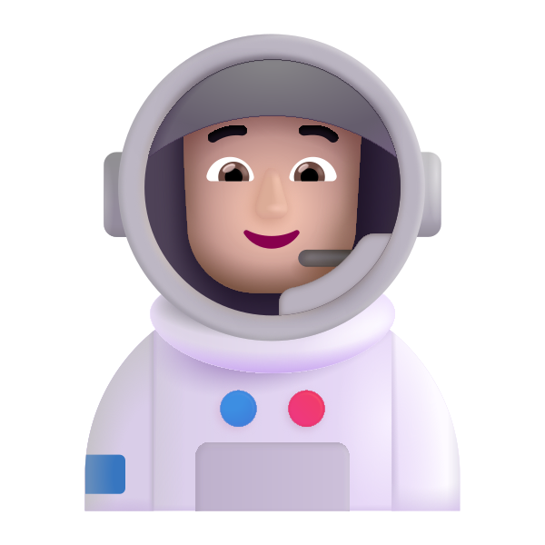Astronaut Color Light