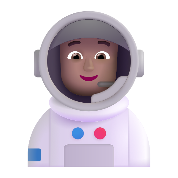 Astronaut Color Medium