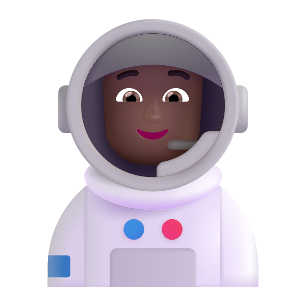 Astronaut Color Medium Dark