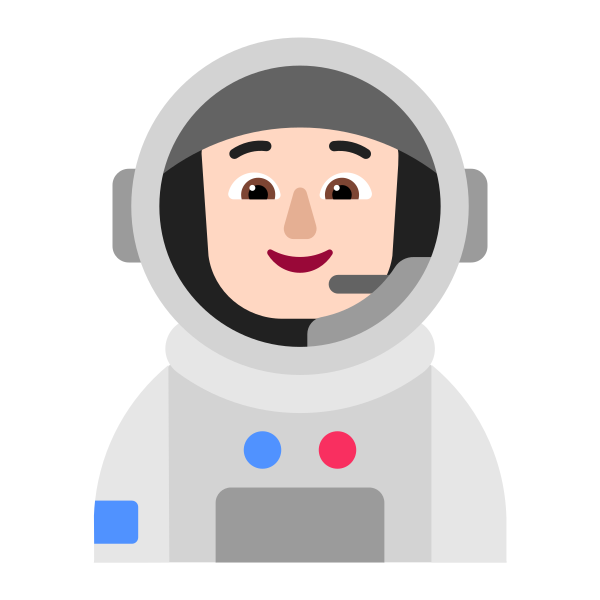 Astronaut Flat Light