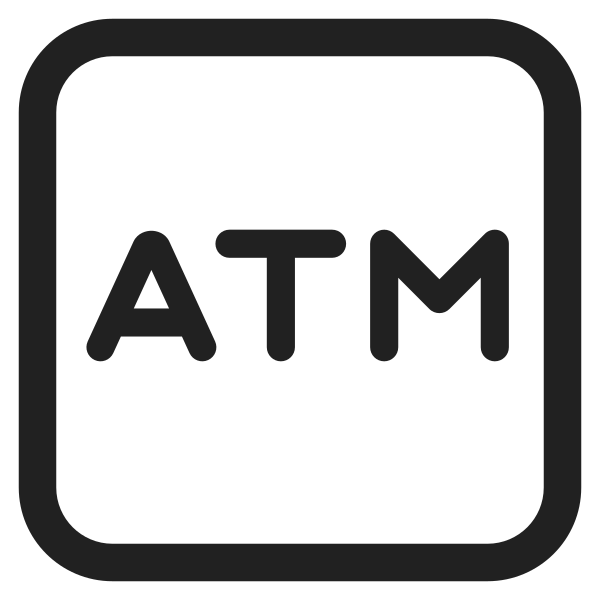 Atm Sign High Contrast