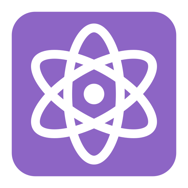Atom Symbol Flat