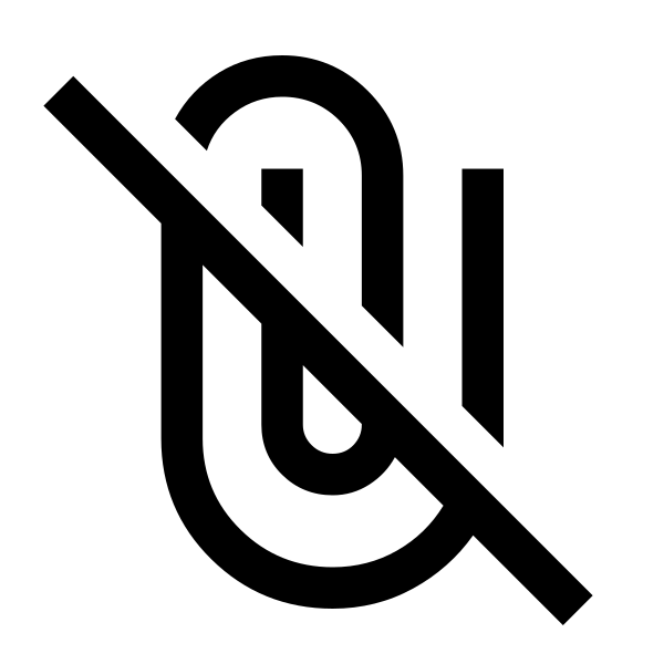 Attach File Off Fill