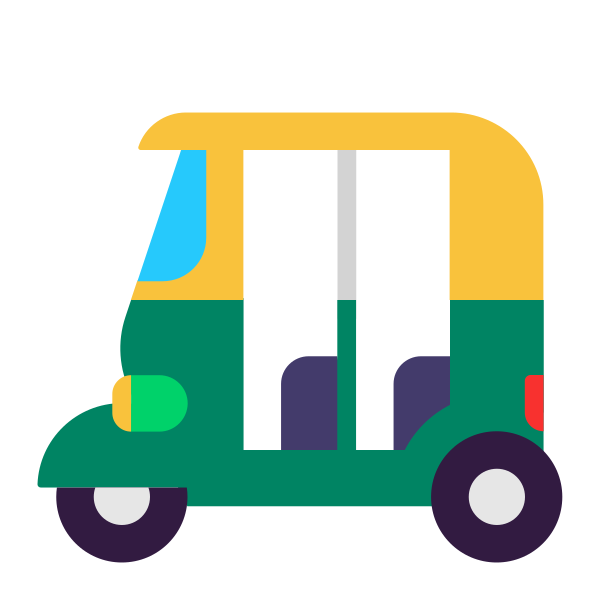 Auto Rickshaw Flat