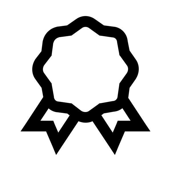 Award Solid Vector