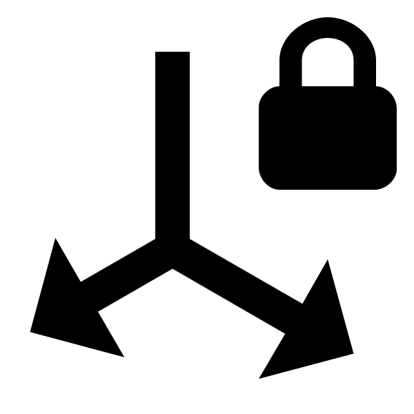 Axis X Y Arrow Lock