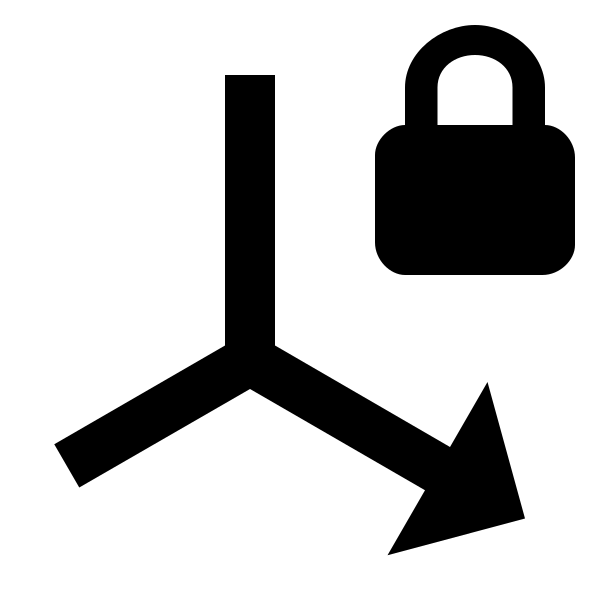 Axis Y Arrow Lock