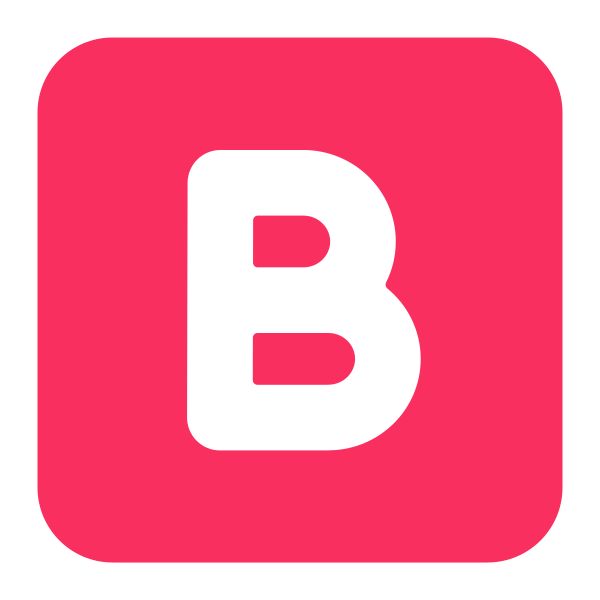 B Button Blood Type Flat