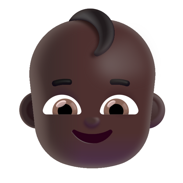 Baby Color Dark Vector