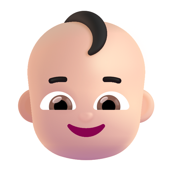Baby Color Light Vector