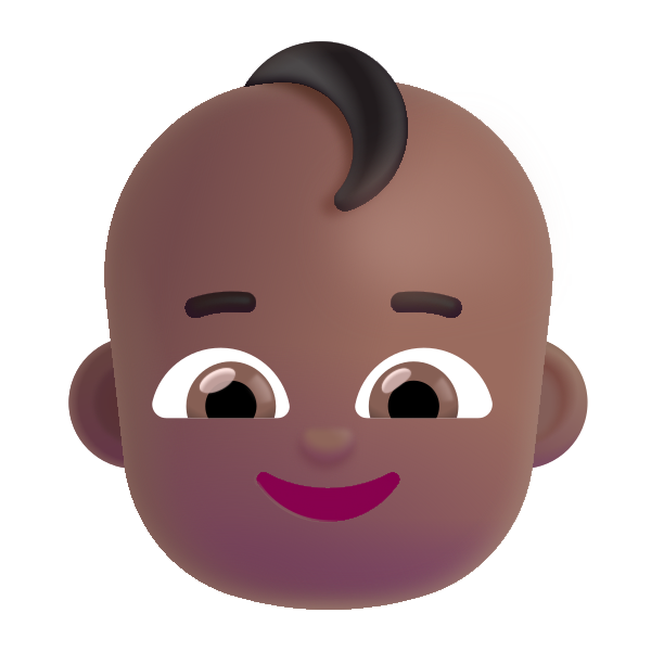 Baby Color Medium Dark Vector