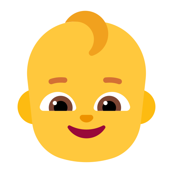 Baby Flat Default Vector