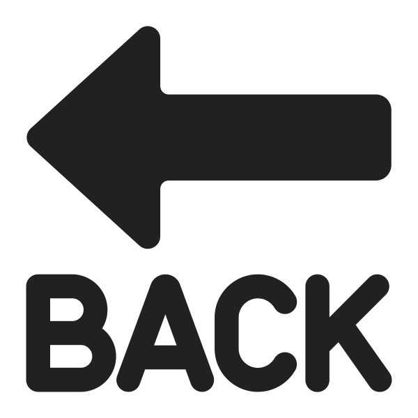 Back Arrow High Contrast
