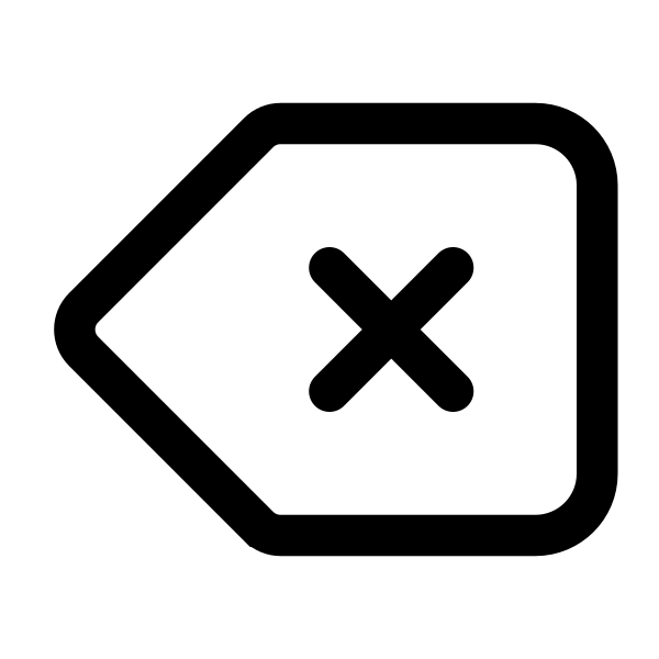 Backspace Vector