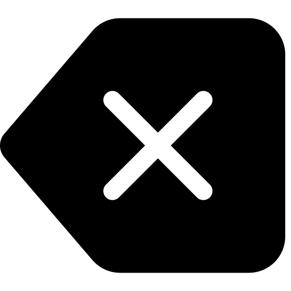Backspace Fill