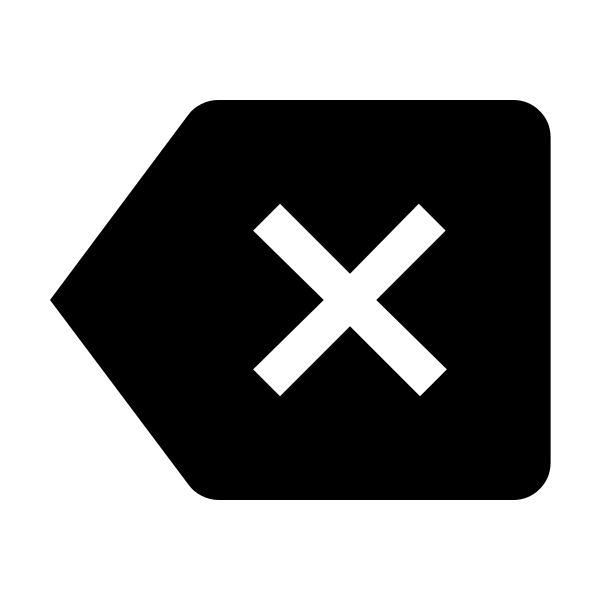 Backspace Fill