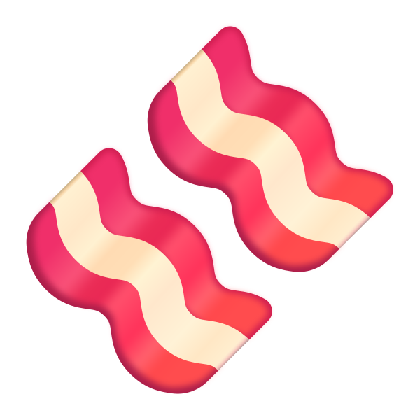 Bacon Color Vector