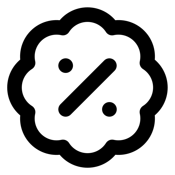 Badge Percent