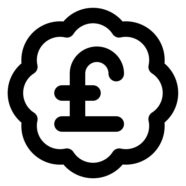 Badge Pound Sterling