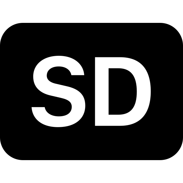 Badge Sd Fill