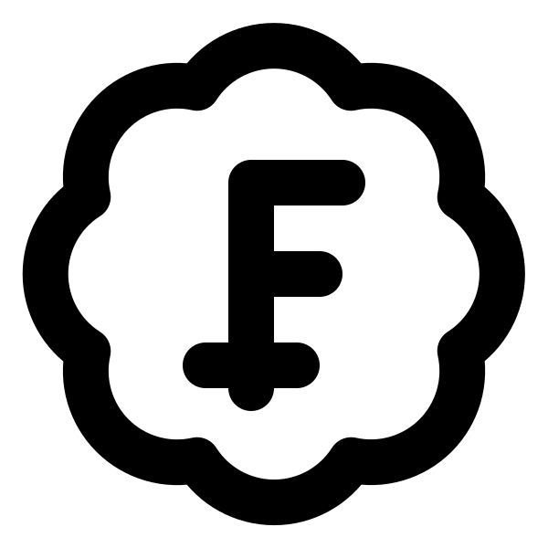 Badge Swiss Franc