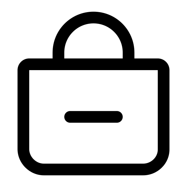 Bag Remove Outline