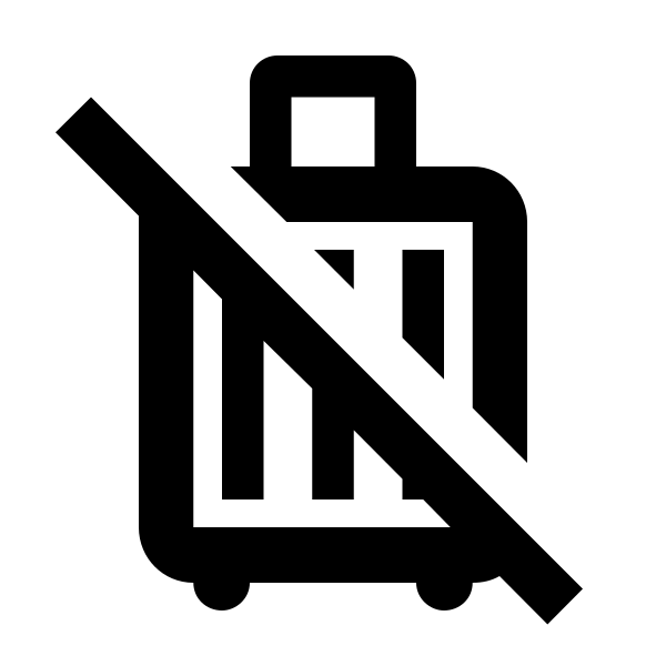 Bag Suitcase Off Outline