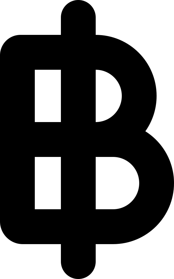 Baht Sign