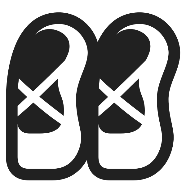 Ballet Shoes High Contrast
