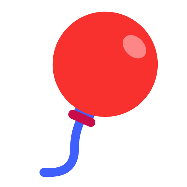 Balloon Flat Vector