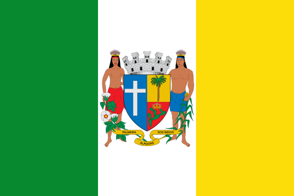 Bandeira De Palmeira Dos Índios   AL
