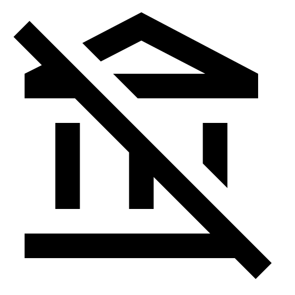 Bank Off Outline