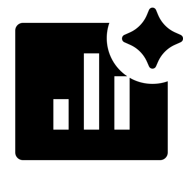 Bar Chart Box Ai Fill