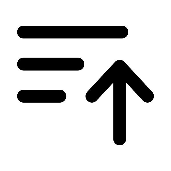 Bars Arrow Up
